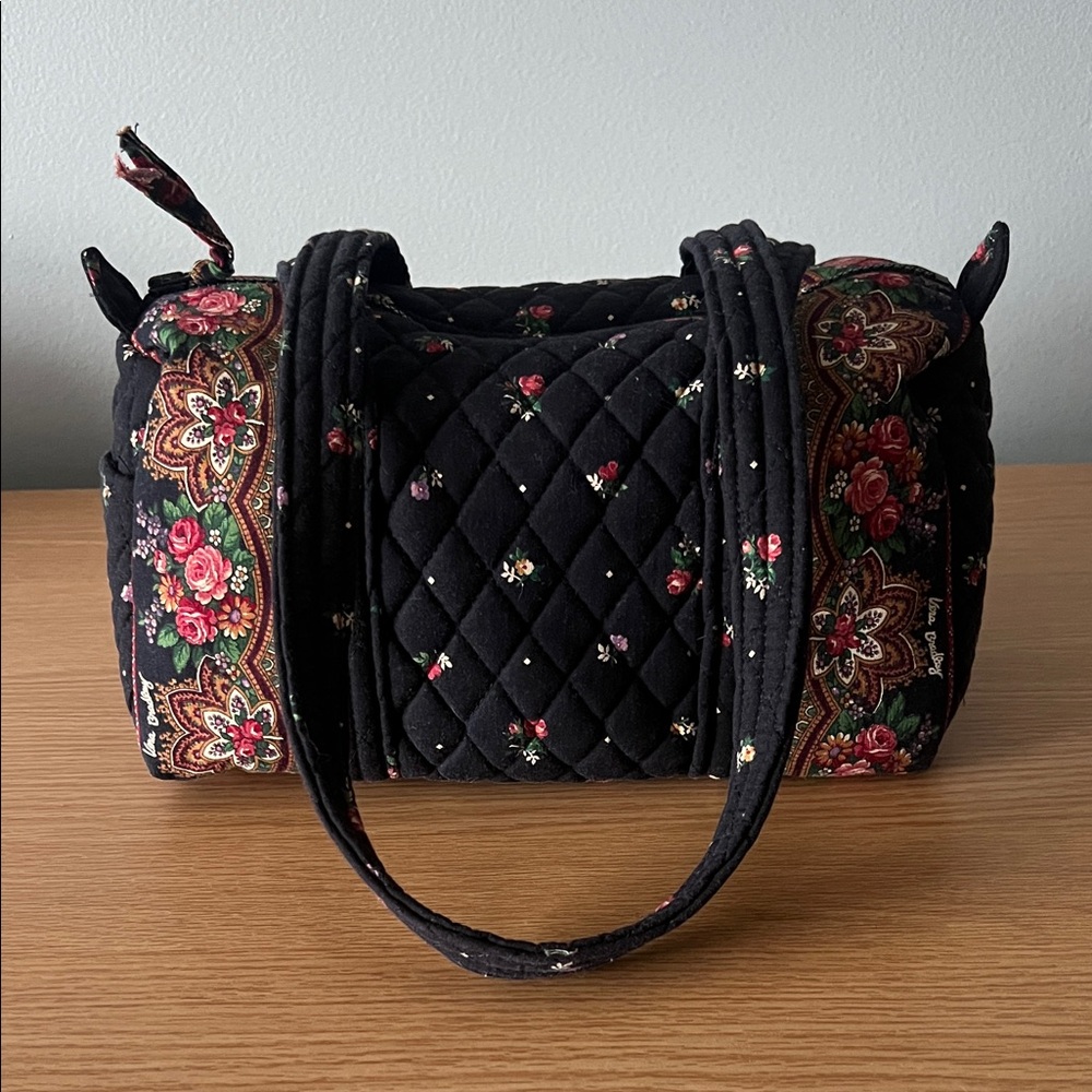 Vintage VERA BRADLEY 1997 PetitPoint 1st Generation 100 Mini Duffle Bag Floral